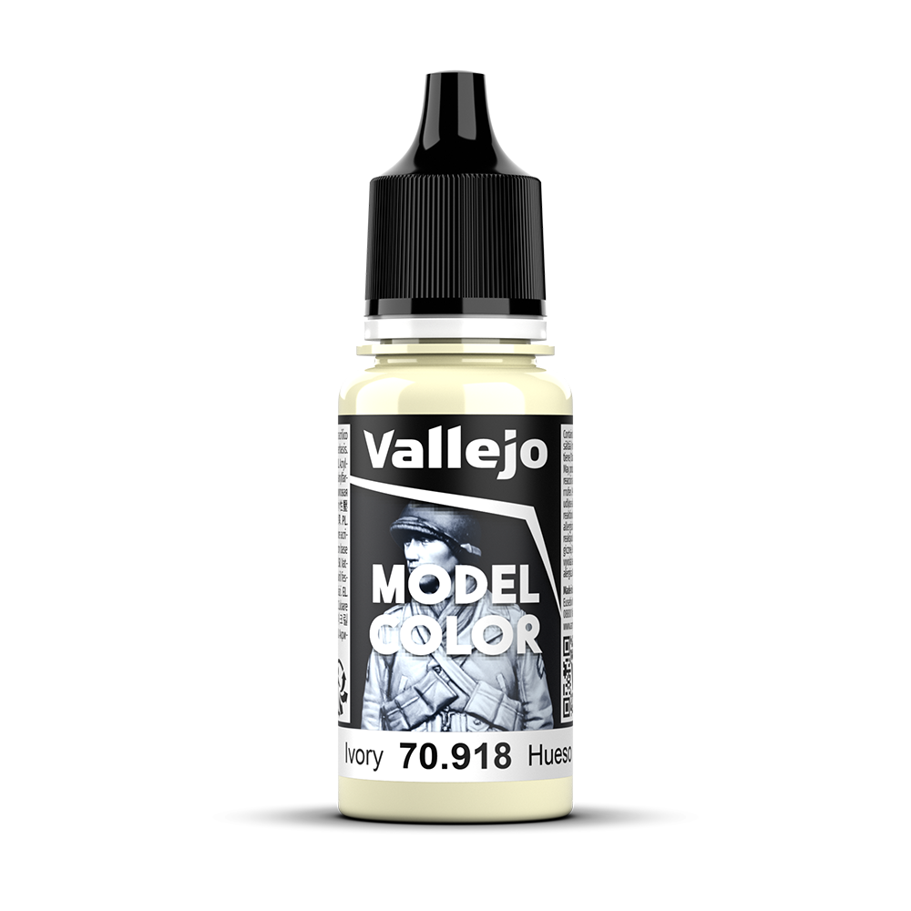 Vallejo Model Color: 005 Elfenbein (Ivory), 17 ml (918)