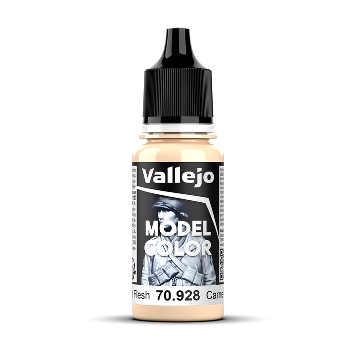 Vallejo Model Color: 006 Helle Hautfarbe (Light Flesh), 17 ml (928)
