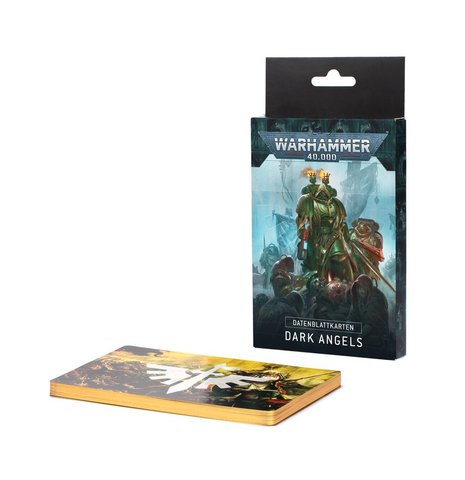 Dark Angels: Datenblattkarten (DEU) (44-02) (10th Edition)