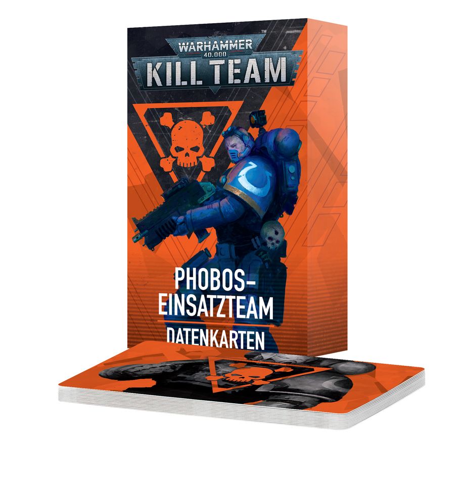 Kill Team: Phobos Strike Team Datacards (German) (103-62) (2024)