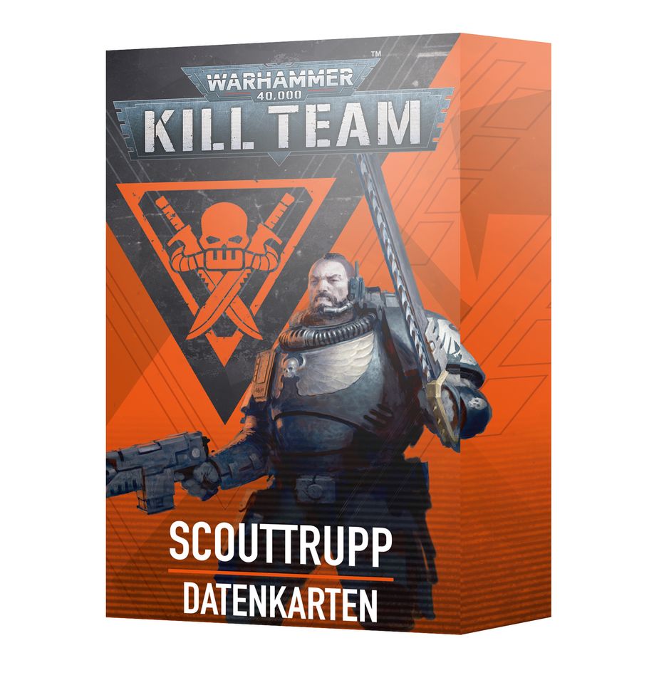 Kill Team: Space Marine Scout Squad Datacards (German) Scout Squad (103-75) (2024)