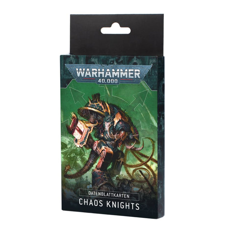 Chaos Knights: Datenblattkarten (43-05) (DEU) (10th Edition)