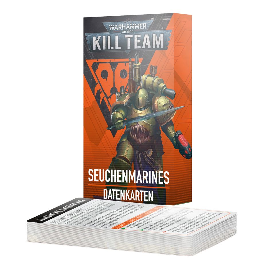 Kill Team: Plague Marines – Datacards (German) (103-82) (2024)