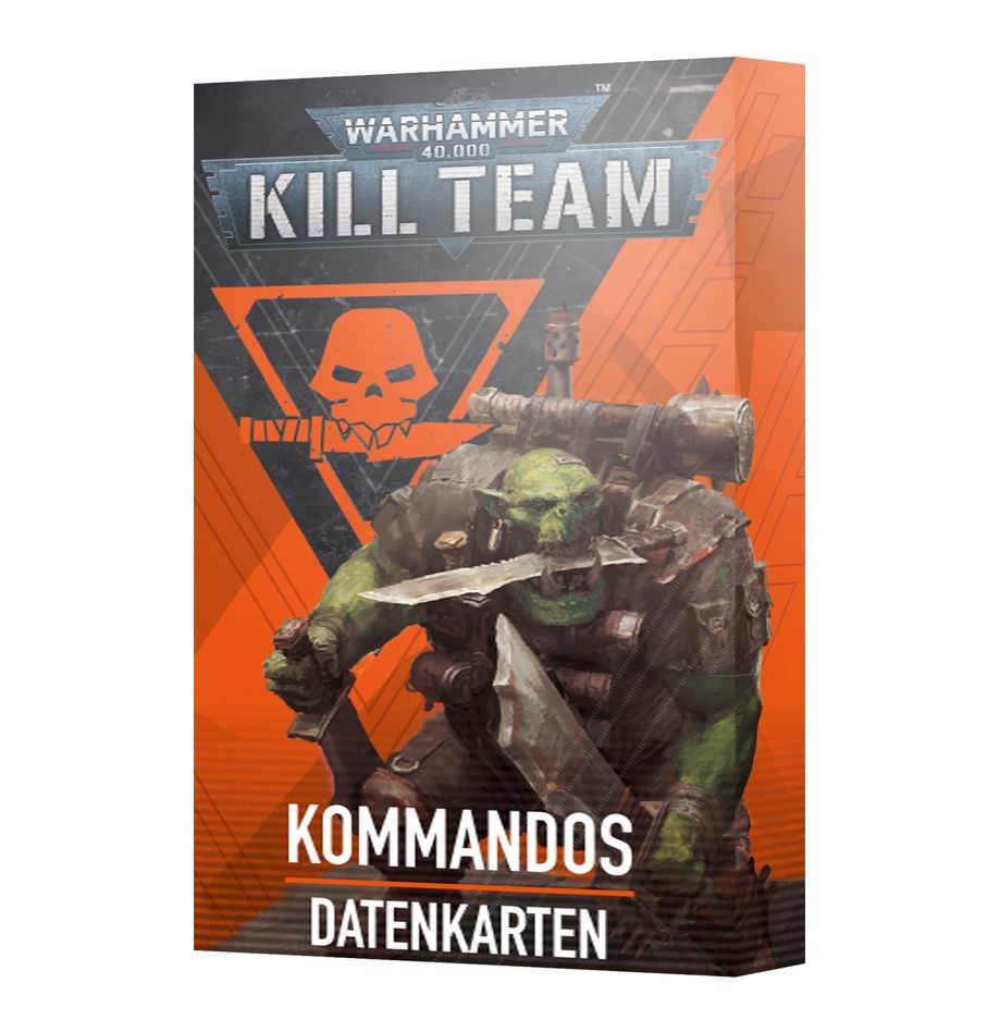 Kill Team: Ork Kommandos Datenkarten (Deutsch) (103-56) (2024)