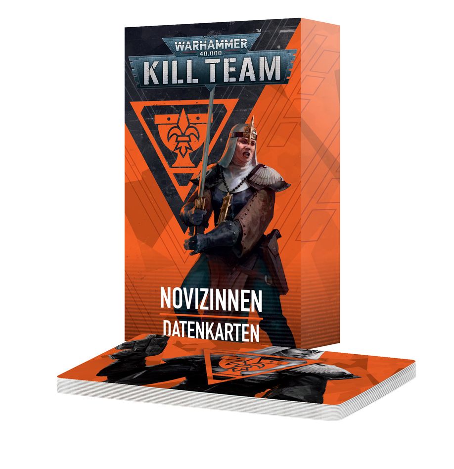 Kill Team: Novizinnen – Datenkarten (Deutsch) (103-58) (2024) (Mail Order)