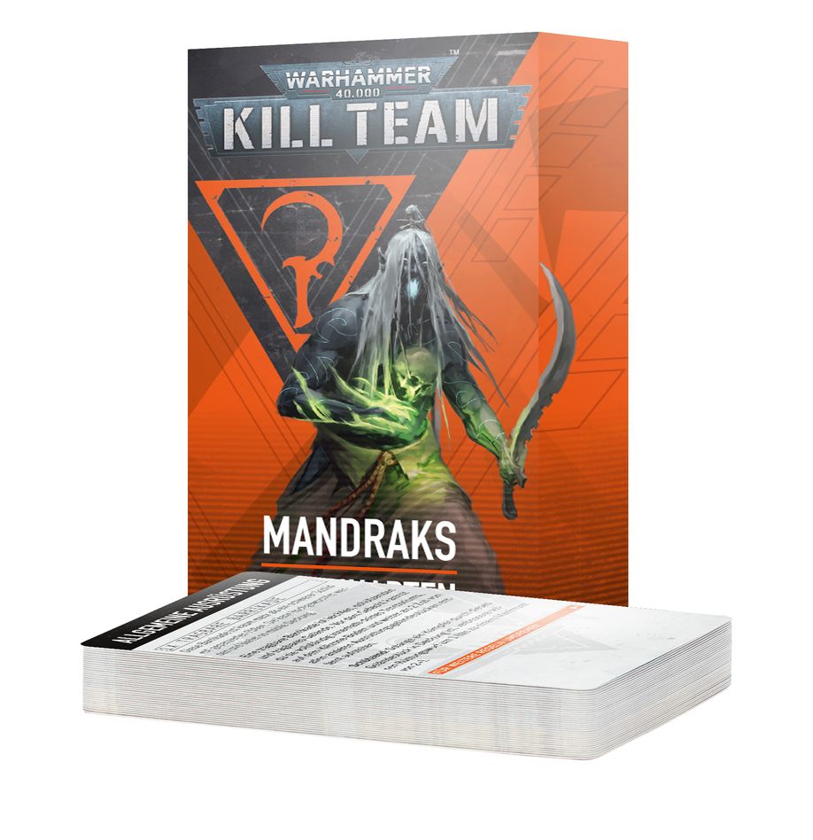 Kill Team: Drukhari Mandrakes Datacards (German) (103-78) (2024)