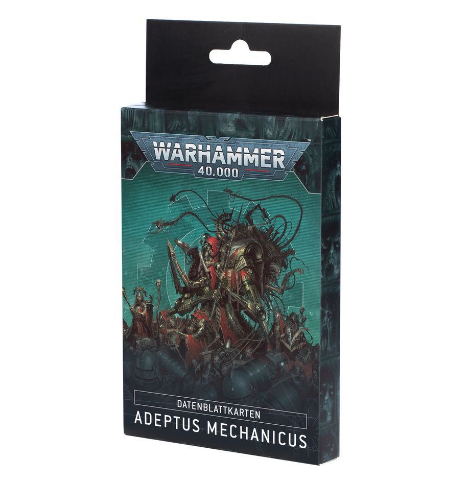 Adeptus Mechanicus : Datenblattkarten (DEU) (59-02) (10th Edition)