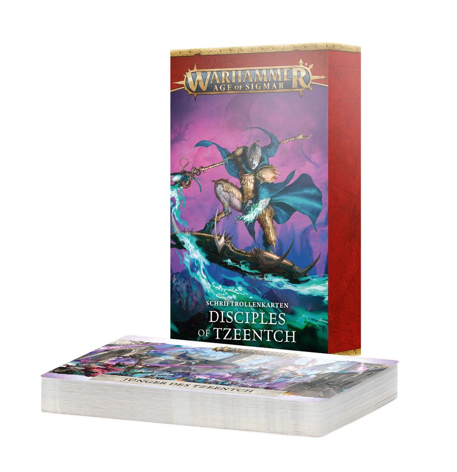 Schriftrollenkarten: Disciples of Tzeentch (DEU) (83-46) (4.0 Age of Sigmar)