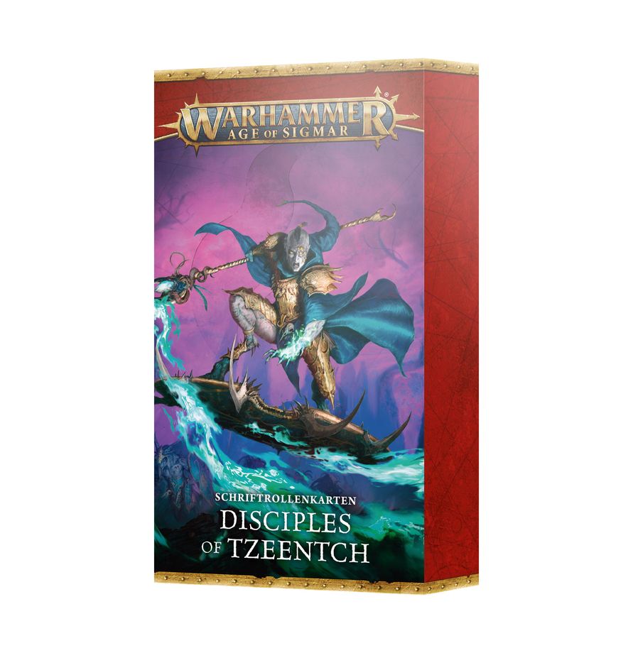 Schriftrollenkarten: Disciples of Tzeentch (DEU) (83-46) (4.0 Age of Sigmar)