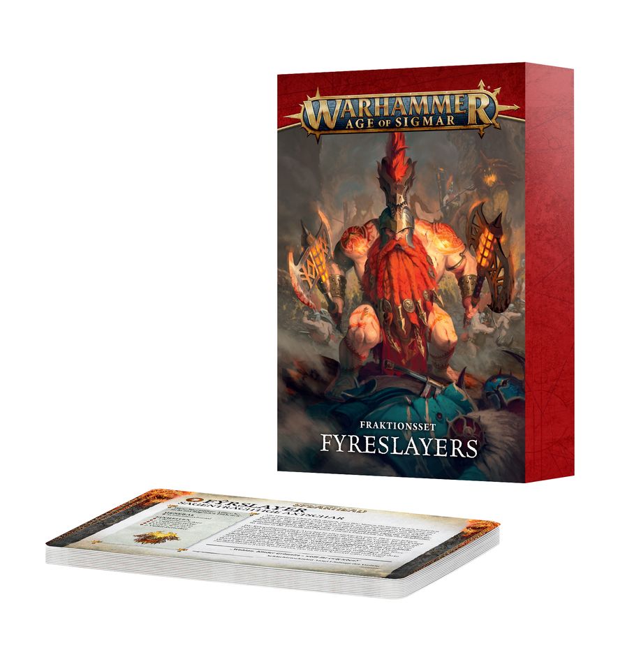 Fyreslayers Faction Set (DEU) (74-09) (4.0 Age of Sigmar)