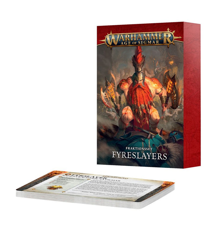 Fyreslayers Faction Set (DEU) (74-09) (4.0 Age of Sigmar)
