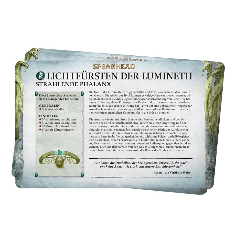 Lumineth Realm-lords Battleforce (ENG) (74-04) (4.0 Age of Sigmar) (Lumineth Realm-lords Battleforce)