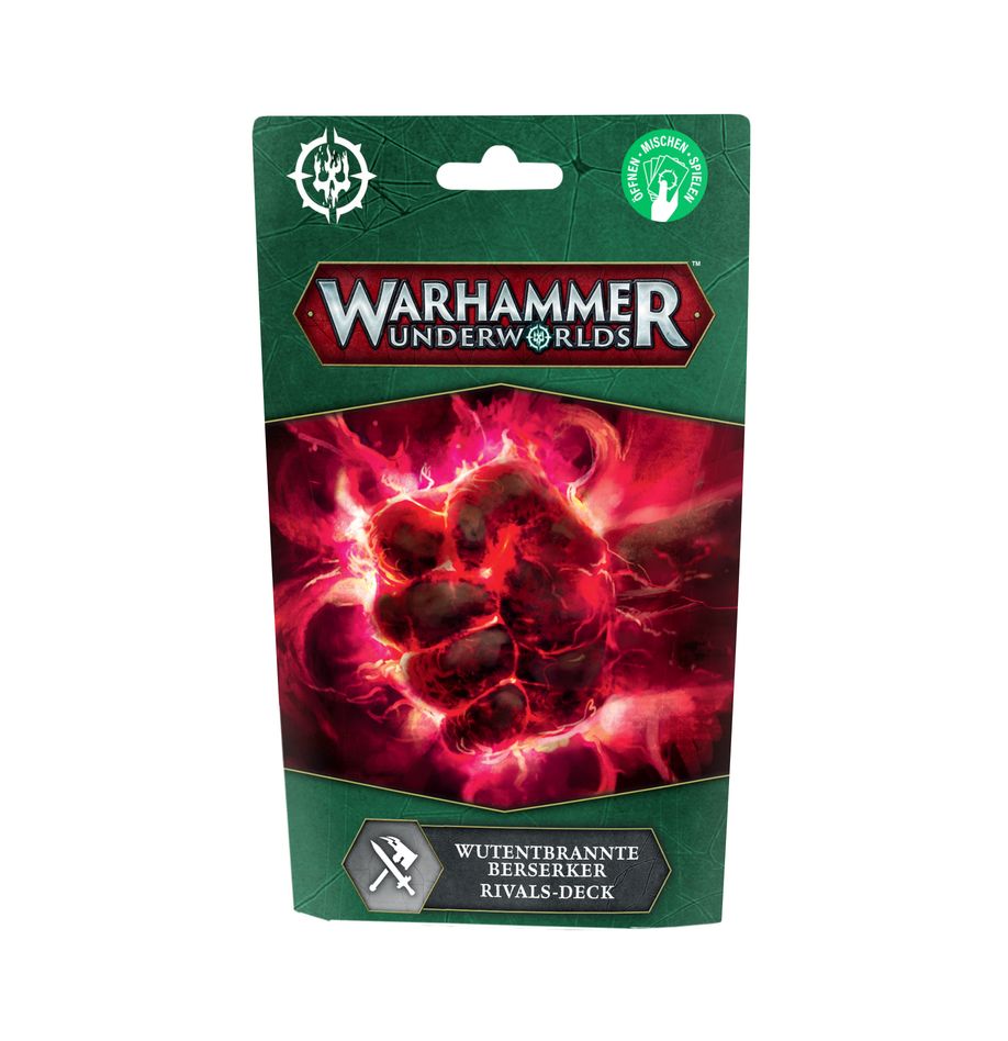 Warhammer Underworlds: Rivals-Deck Wutentbrannte Berserker (Deutsch) (34-009)