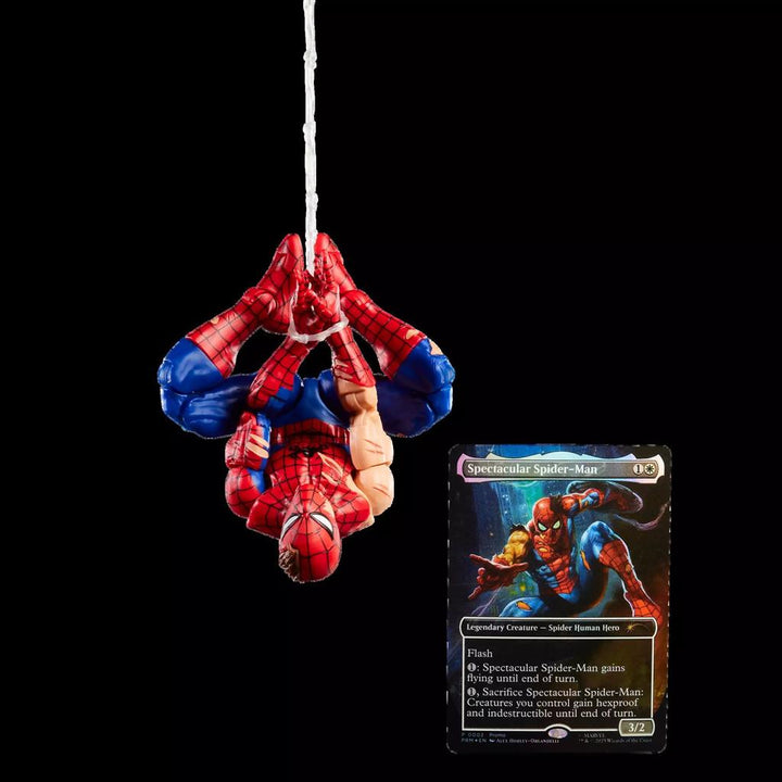 Marvel Legends Series Magic: The Gathering Battle-Damaged Spider-Man