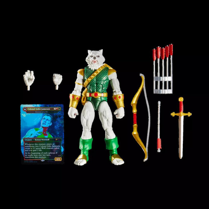 Marvel Legends Series Magic: The Gathering Man-Wolf