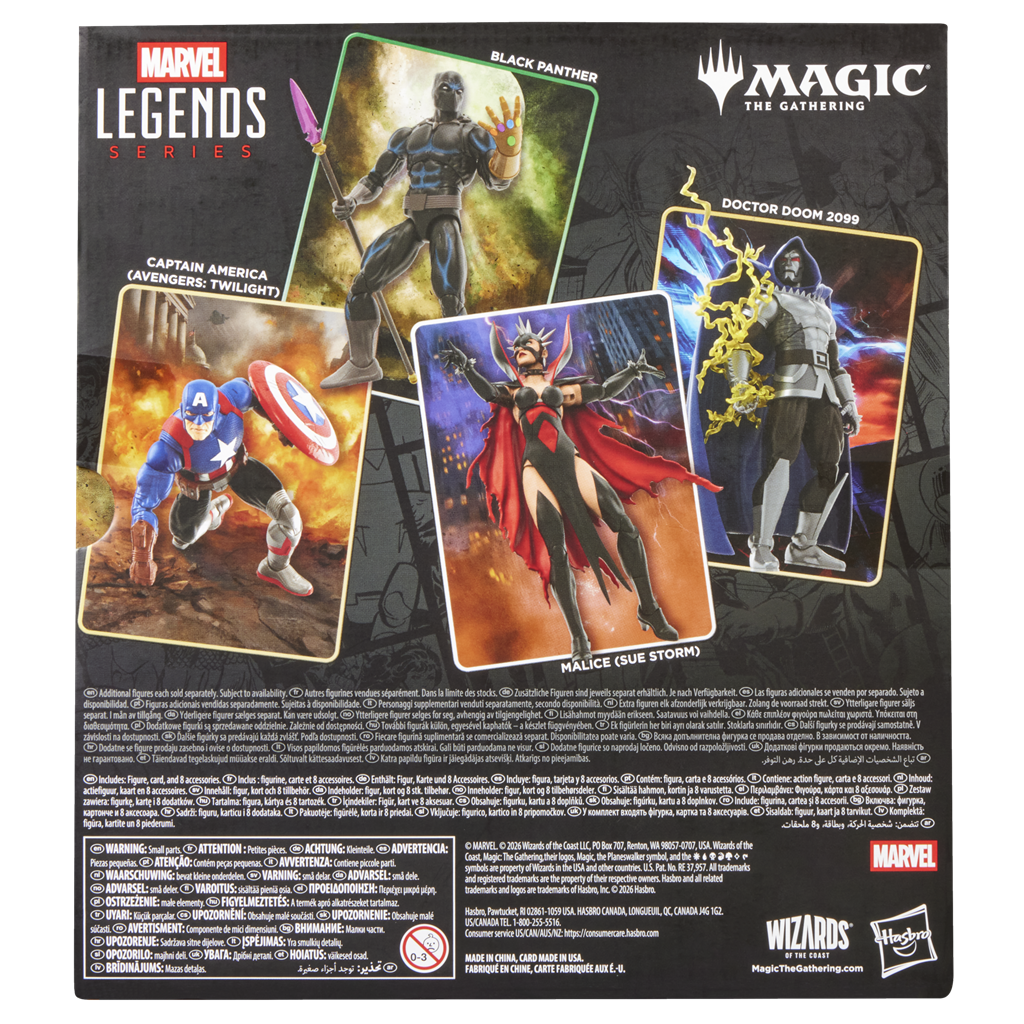 Marvel Legends Series Marvel Super Heroes Magic: The Gathering Black Panther