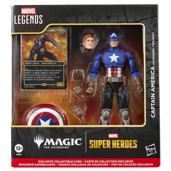 Marvel Legends Series Marvel Super Heroes Magic: The Gathering Captain America (Avengers: Twilight)