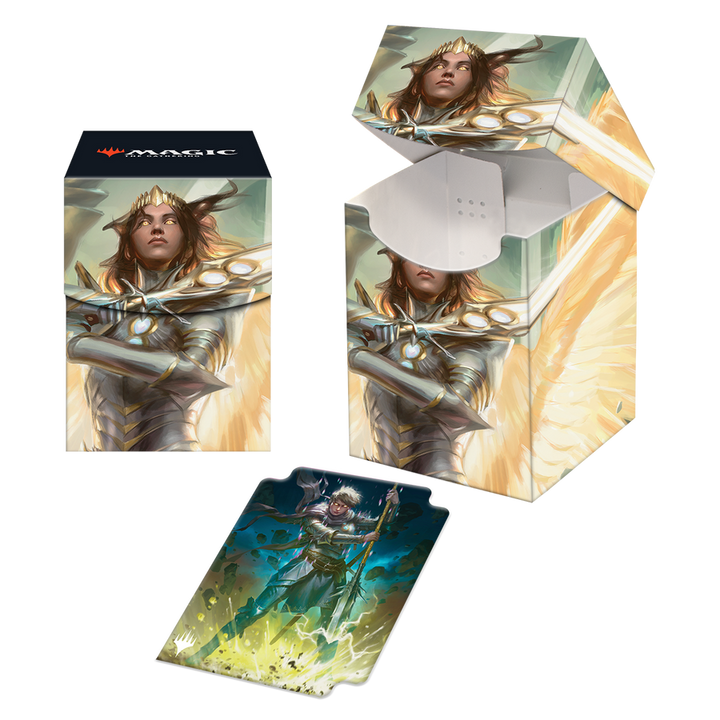 Ultra Pro - March of the Machine - Archangel Elspeth - Deck Box 100+