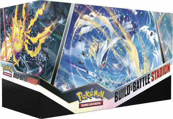 Pokémon Schwert &amp; Schild Silberne Sturmwinde Build &amp; Battle Stadion (DEU)