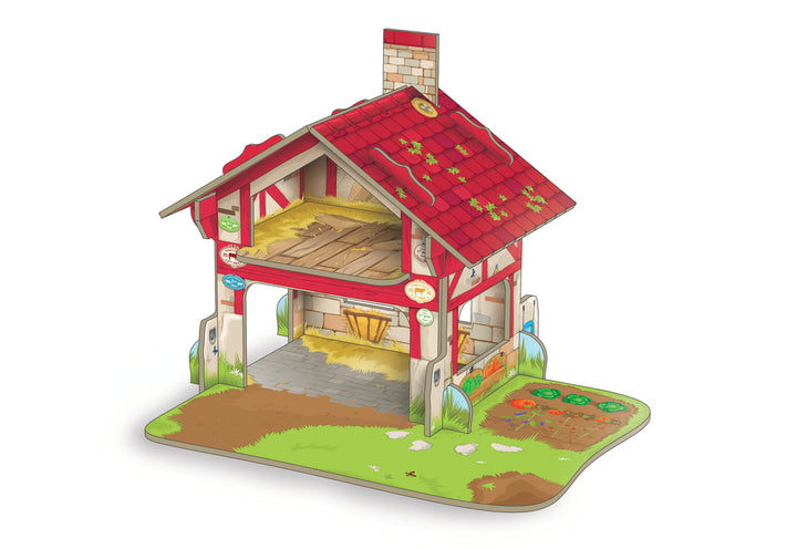Papo : Mini Bauernhof 23 x 18,5 x 17,5cm (33108)