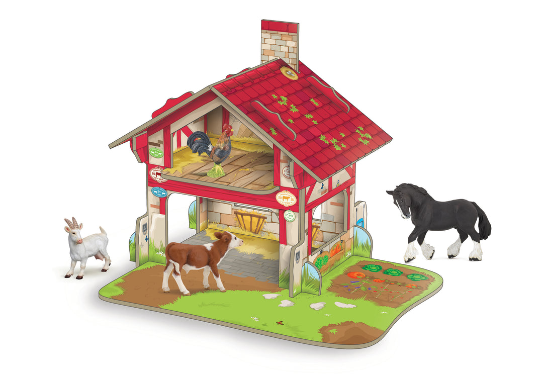 Papo : Mini Bauernhof 23 x 18,5 x 17,5cm (33108)