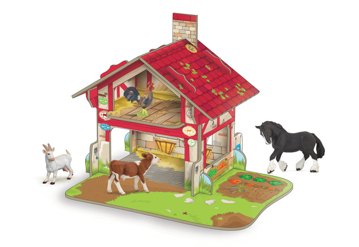 Papo : Mini Bauernhof 23 x 18,5 x 17,5cm (33108)
