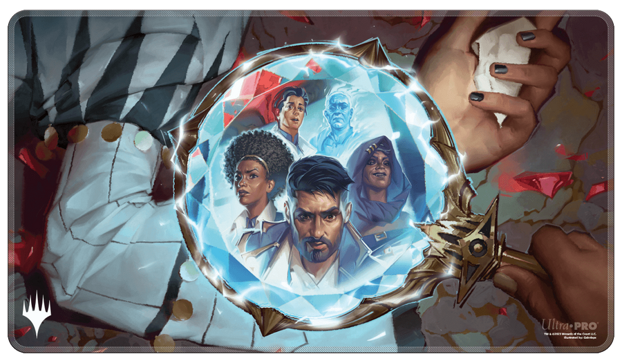 Ultra Pro Artwork Holofoil Spielmatte - Standardgröße (ca. 61 x 34 cm) - Murders at Karlov Manor (MKM)