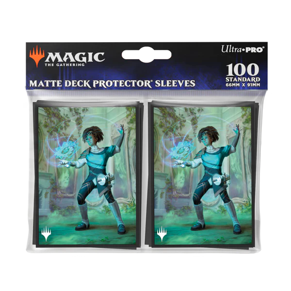 Ultra Pro Artwork Card Sleeves - Standard Size (100) - Zimone, Mystery Unraveler (DSC)