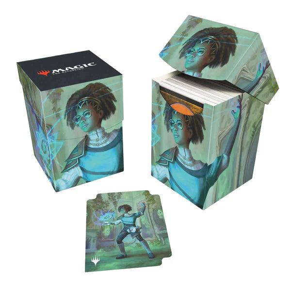 Ultra Pro Artwork Deck Box 100+ - Zimone, Mystery Unraveler (DSC)