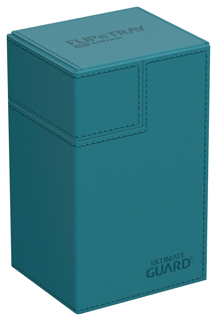 Ultimate Guard Flip`n`Tray 80+ XenoSkin Monocolor Petrolblau