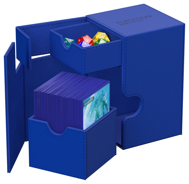 Ultimate Guard Flip`n`Tray 100+ XenoSkin Monocolor Blue