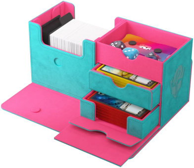 The Academic 133+ XL - Gamegenic Premium Box - Tolarian Edition - Turquoise/Pink