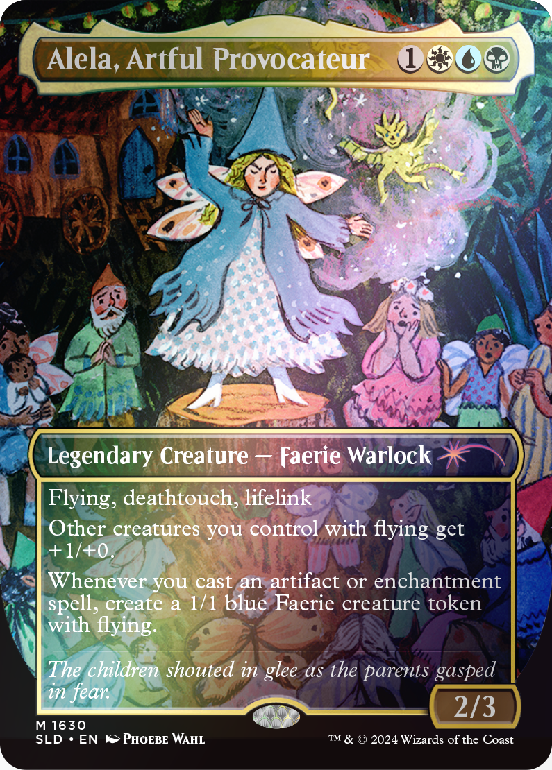 Secret Lair: Featuring: Phoebe Wahl - Rainbow Foil Edition - English - OVP / SEALED
