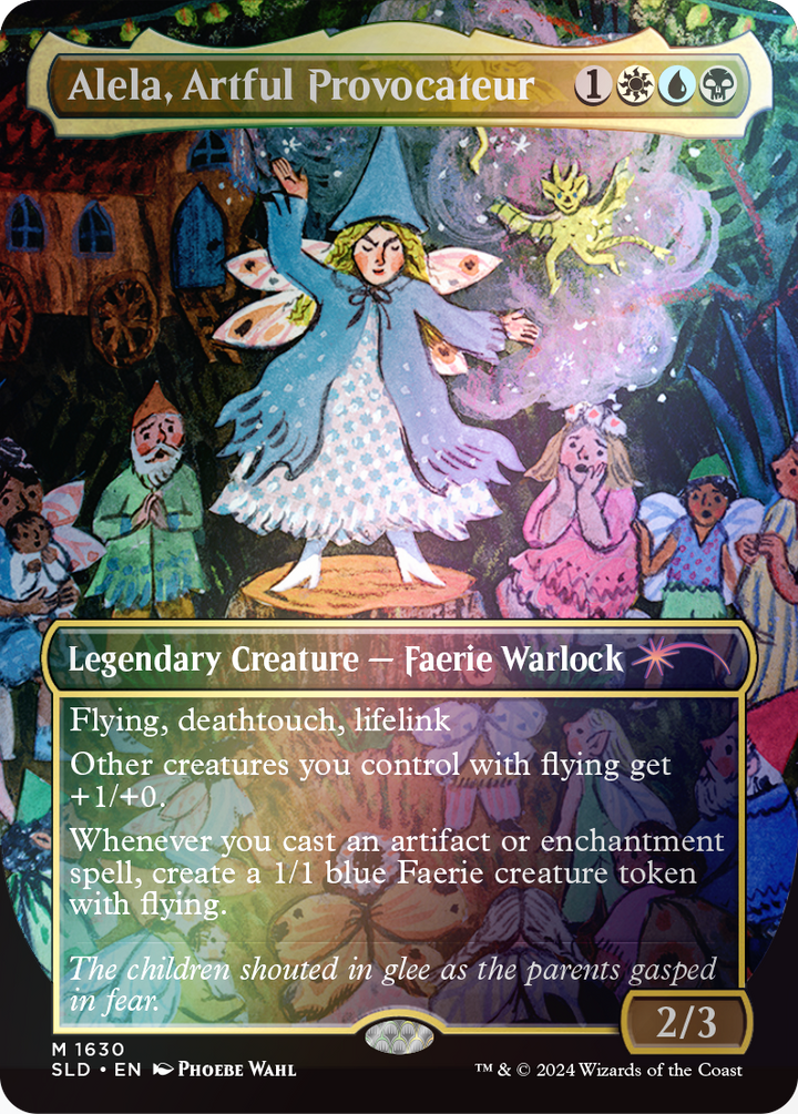 Secret Lair: Featuring: Phoebe Wahl - Rainbow Foil Edition - English - OVP / SEALED