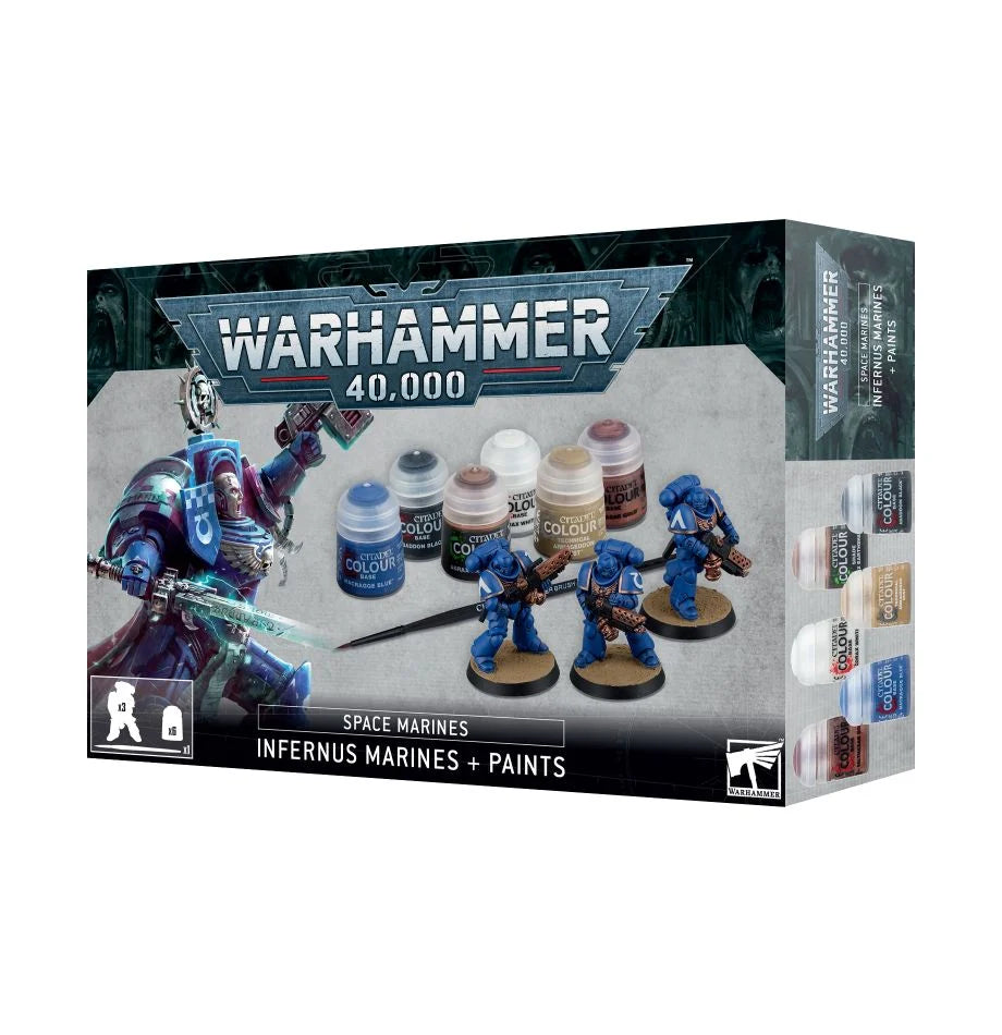 Infernus Marines + Paint Set (60-11)