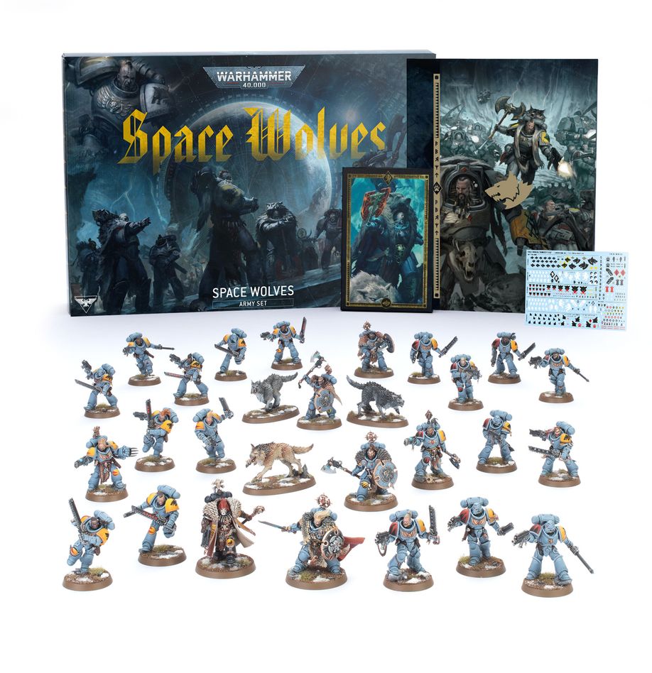 Space Wolves: Space Wolves Army Set (Englisch) (53-33)