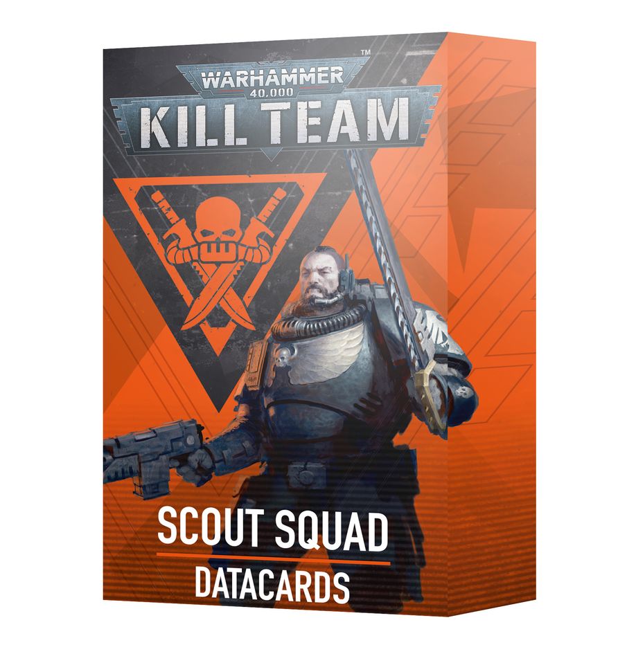 Kill Team: Space Marine Scout Squad Datacards (English) (103-75) (2024)