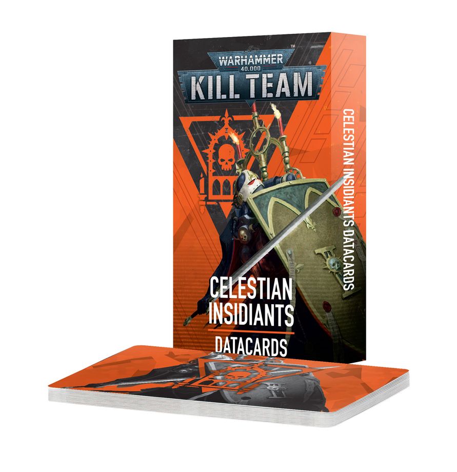 Kill Team: Celestian Insidiants – Datacards (Englisch) (Mail Order) (2026)