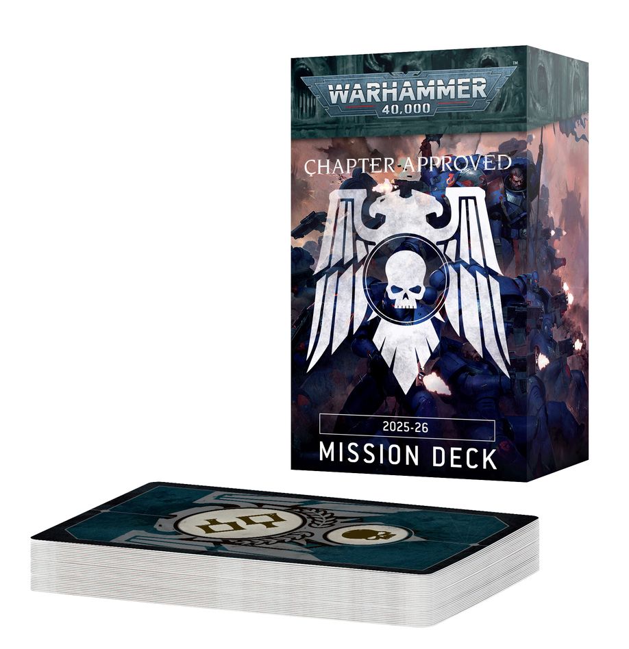 Chapter Approved 2025-26: Mission Deck (Englisch) (40-65) (10. Edition)