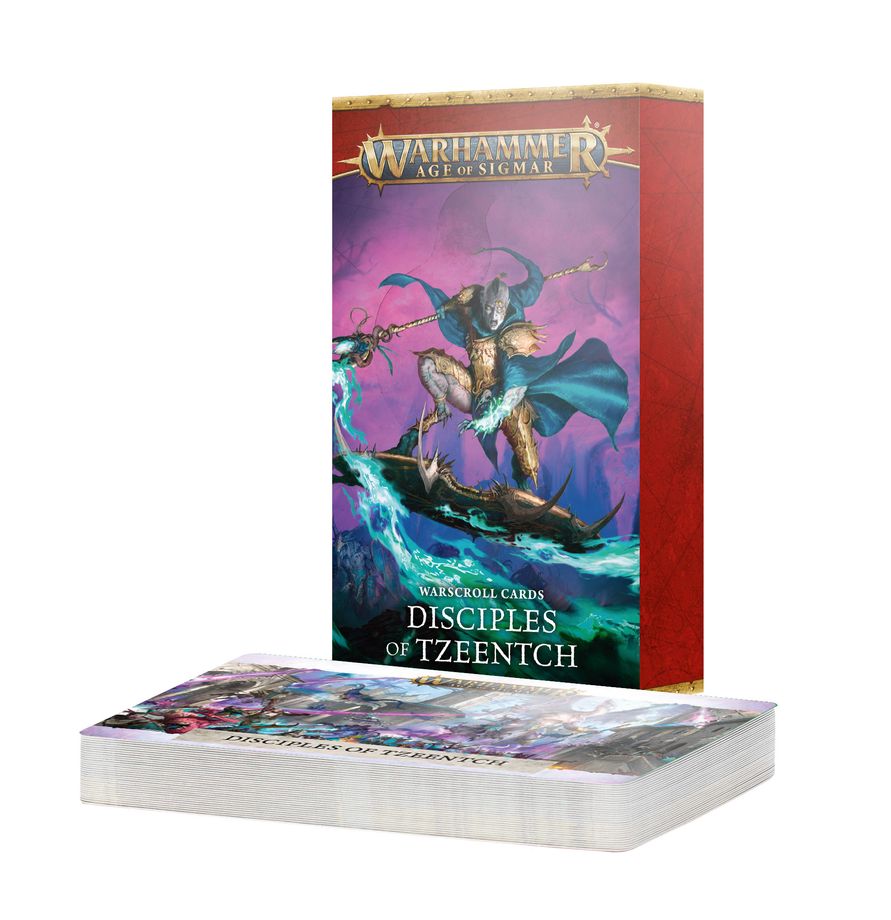 Warscroll Cards: Disciples of Tzeentch (Englisch) (83-46) (4.0 Age of Sigmar)