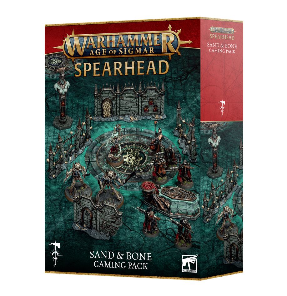 Age of Sigmar: Spearhead: Sand &amp; Bone Gaming Pack (Englisch) (80-57) (4.0 2025) (Spearhead)