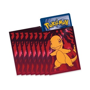 Pokémon "Obsidianflammen Glumanda" 65 Hüllen - Standard (66x91mm)