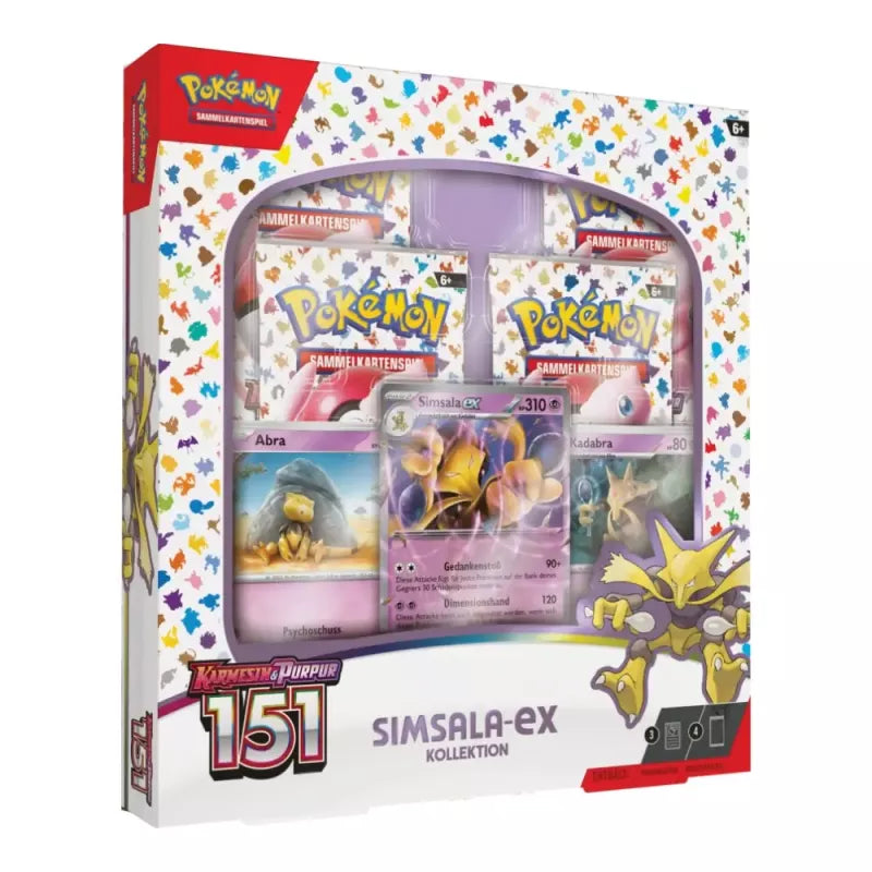 Karmesin &amp; Purpur - Pokémon 151 - Simsala Ex Kollektion (DEU)