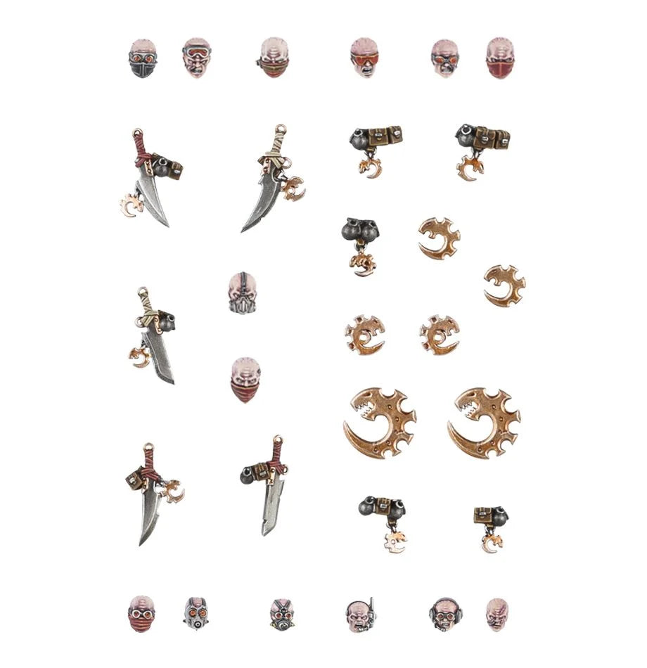 Genestealer Cults :  Genestealer Cults Upgrade Frame (51-55) (Mail Order)