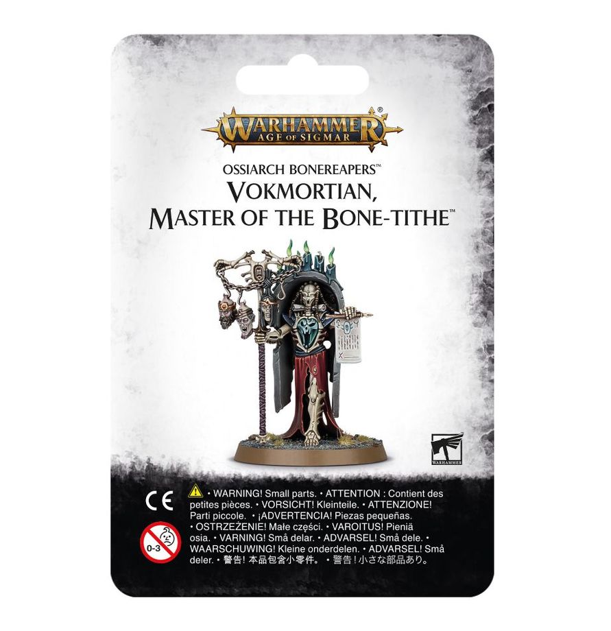 Ossiarch Bonereapers: Vokmortian, Master of the Bone-tithe (Mail Order)