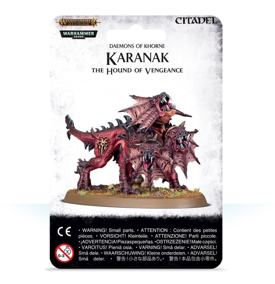 Daemons Of Khorne: Karanak The Hound of Vengeance (Mail Order) (Karanak)