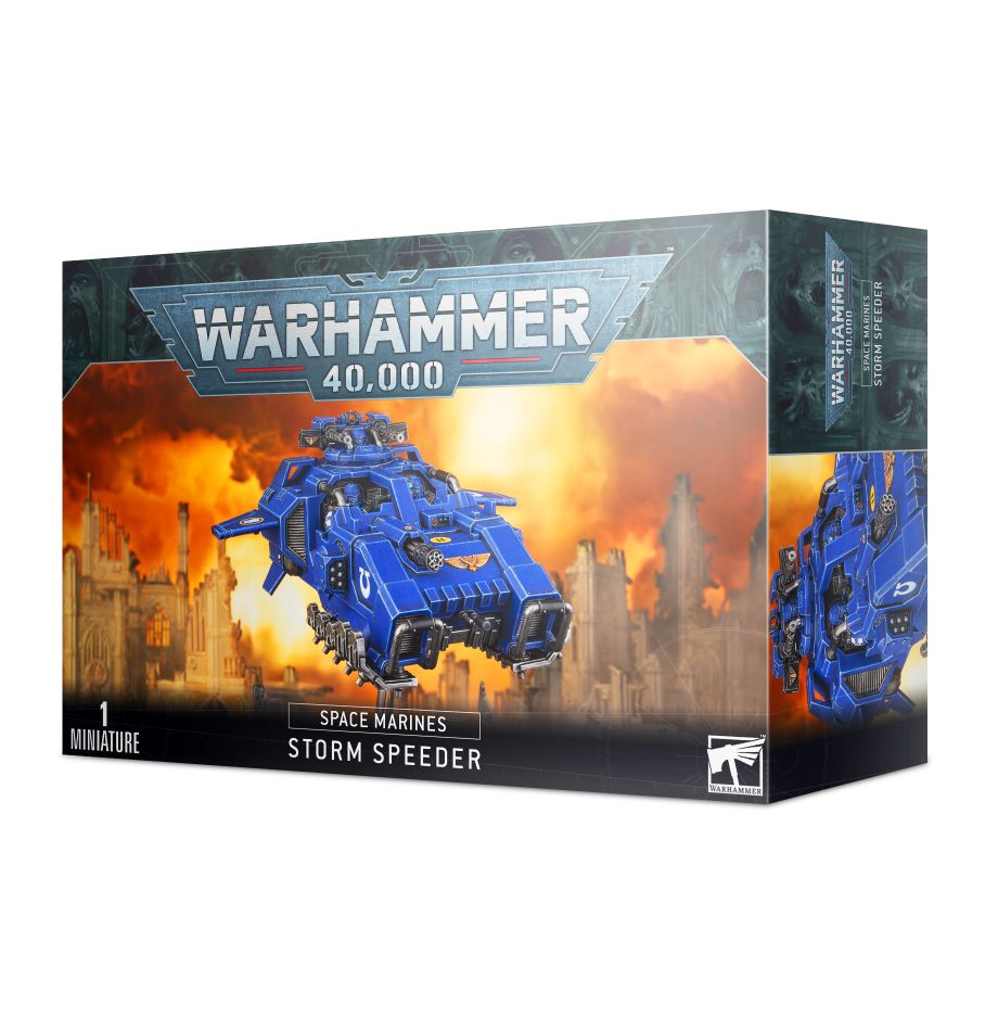 Space Marines: Storm Speeder Hailstrike / Thunderstrike / Hammerstrike (48-45)