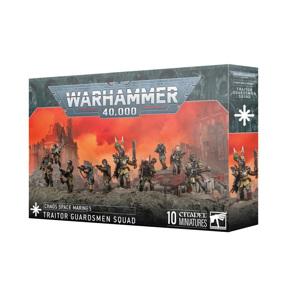 Chaos Space Marines: Traitor Guardsmen Squad (43-107) (Verräter-Soldatentrupp)