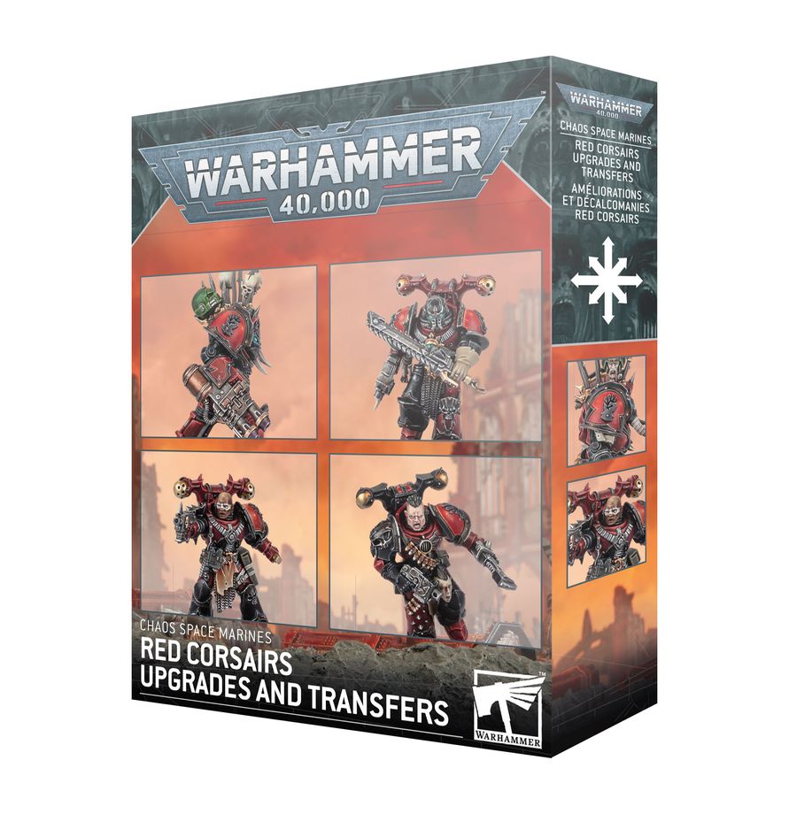Chaos Space Marines: Red Corsairs Upgrades and Transfers (43-112)
