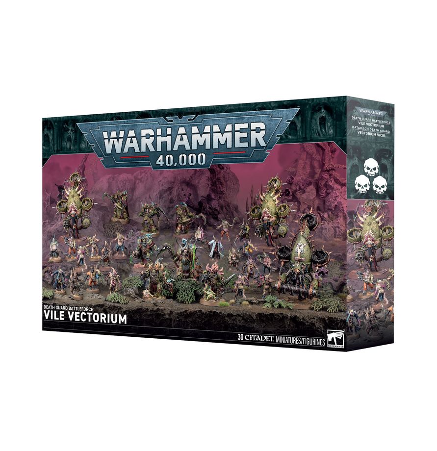 Death Guard Battleforce: Vile Vectorium (42-18) (Streitmacht der Death Guard: Widerwärtiges Vectorium)